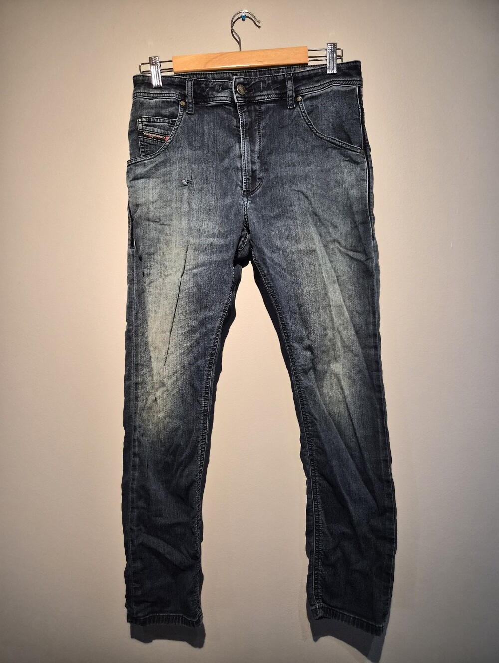 DIESEL Dark Denim Distressed Jeans | Sizs 28
